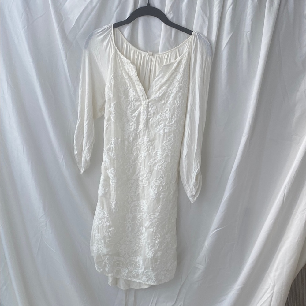TINY White Lace Dress